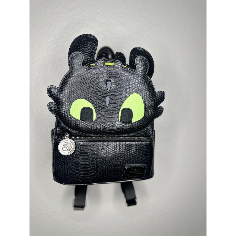 Disney Universal Loungefly How To Train Your Dragon Toothless Mini Backpack Ears